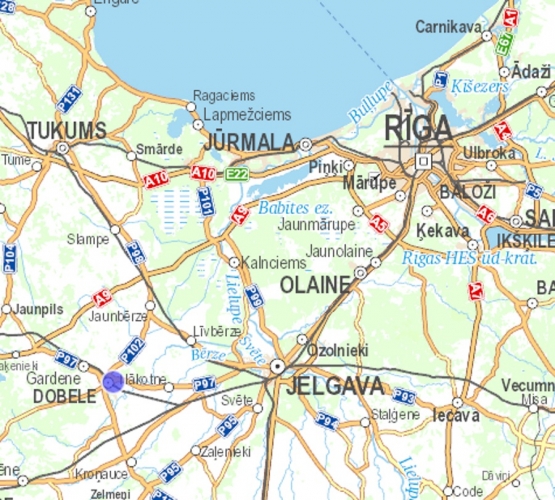 Sludinājumi. Pārdod zames gabalu 4,23ha platībā Dobles pilsētā, uzņēmuma Tenax un Dobeles dzirnavnieks tuvumā. Cena: 211000 EUR Foto #5