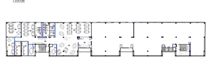 Sludinājumi. Kvalitatīvs birojs. Gala apdare tiek pabeigta atbilstoši nomnieka vēlmēm.  + Platība sastāv no Cena: 10000 EUR/mēn Foto #9