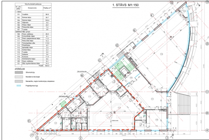 Sludinājumi. Veikala telpas tirdzniecības centrā. Bijušās aptiekas telpas.  + Centrs atrodas ļoti aktīvā vietā Cena: 4600 EUR/mēn Foto #7