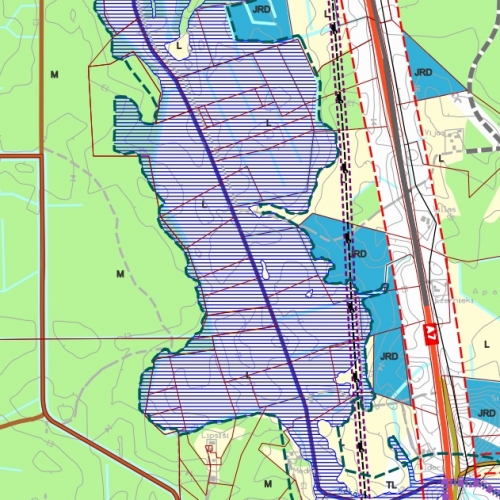 Sludinājumi. Pārdod nekustamā īpašuma daļu, zemes gabalu 3.9 ha platībā. Zemes vienība robežojas ar Ķekaviņas Cena: 17000 EUR Foto #3