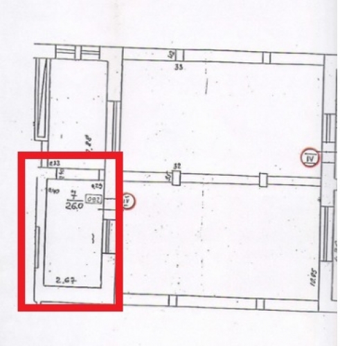Объявление. Коммерческие помещения недалеко от центра Юглы.  + Бесплатная парковка рядом с домом; + Большие Цена: 325 EUR/мес. Foto #4