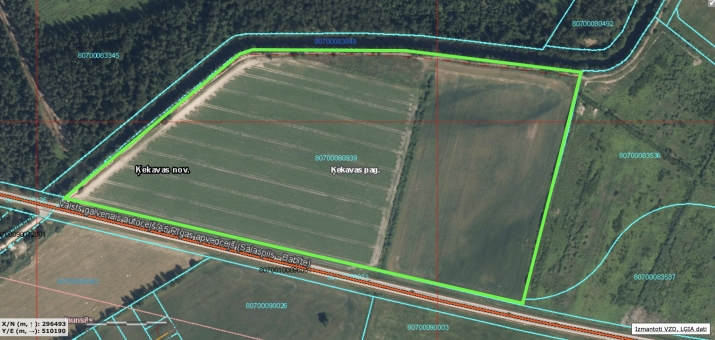 Sludinājumi. Pārdodam fasādes zemes gabalu A5 šosejas malā.  Pēc Ķekavas pagasta teritoriālā plānojuma zemes Cena: 2.001e+06 EUR Foto #1