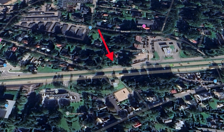 Sludinājumi. Zeme K. Ulmaņa gatves malā ar potenciālu piebrauktuvi no K. Ulmaņa gatves. Adrese  Paltmales iela 4 Cena: 390000 EUR Foto #4