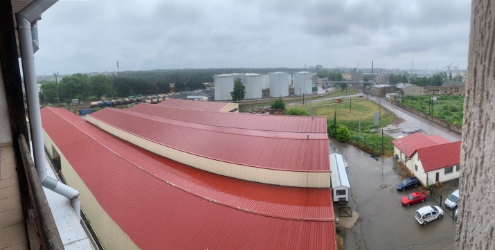 Sludinājumi. Birojs Sarkandaugavā, renovētā ēkā.  + 7. stāvs. + Platība sastāv no divām atvērtām telpām un wc. + Cena: 1710 EUR/mēn Foto #6