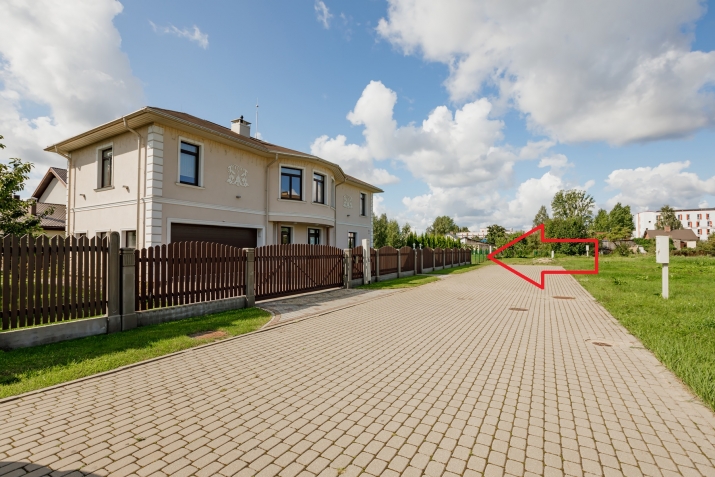 Sludinājumi. Zeme klusā vietā Dārzciemā ar saņemtu būvatļauju rindu mājas (5 sekcijas) projektēšanai un Cena: 138600 EUR Foto #9