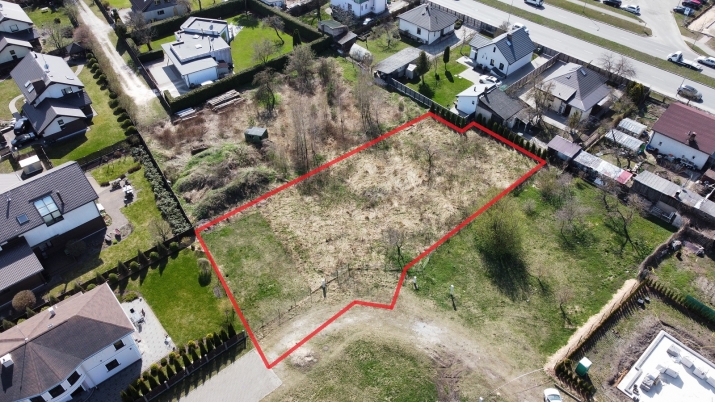 Sludinājumi. Zeme klusā vietā Dārzciemā ar saņemtu būvatļauju rindu mājas (5 sekcijas) projektēšanai un Cena: 138600 EUR Foto #2