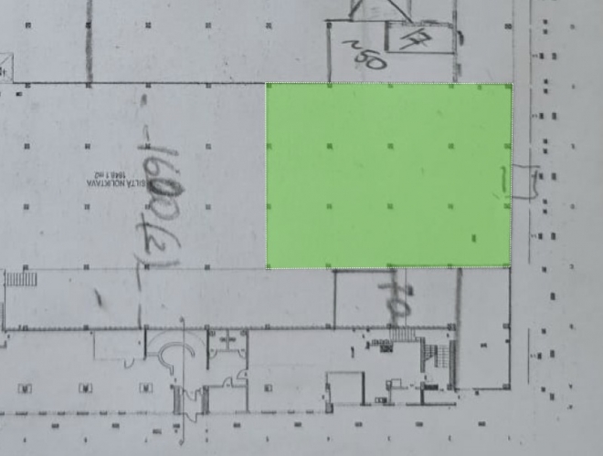Объявление. Отапливаемые складские помещения в Плявниеках  1-й этаж  Высота потолков: 56 м  Подъезд с бетонной Цена: 1935 EUR/мес. Foto #8