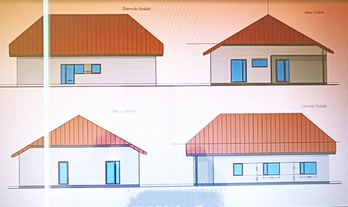 Sludinājumi. Pārdod nepabeigtu vienstāvu privātmāju Jelgavā.  Pārdošanā nepabeigta vienstāvu privātmāja mierīgā Cena: 115000 EUR Foto #2