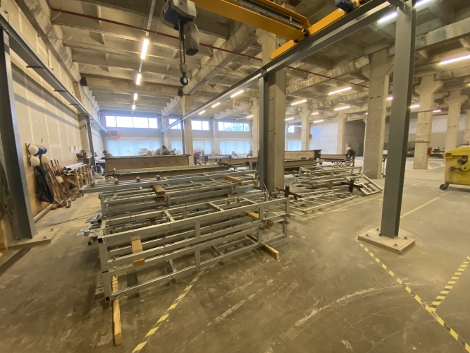 Sludinājumi. Apkurināmas noliktavas/ražošanas telpas Ozolnieku novada Cenu pagastā.   + 1. stāvs. + Vārti zemes Cena: 4200 EUR/mēn Foto #7