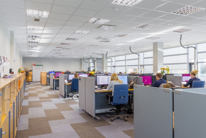 Объявление. Birojs Ziepniekkalnā.  + 4. stāvs. + Plānojumu iznomātājs pielāgo nomnieka vajadzībām. + Pašlaik Цена: 10450 EUR/мес. Foto #3