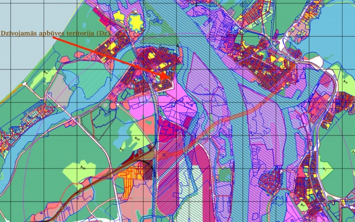 Sludinājumi. Zemes gabals - Dzīvojamās apbūves teritorija (Dz). Iežogota teritorija 7378m2 ar savu iebrauktuvi Cena: 150000 EUR Foto #5