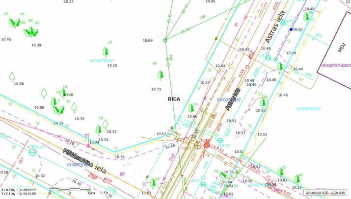 Sludinājumi. Zemes gabals zaļā un klusā vietā Šampēterī - Astras un Plēsuma ielu stūrī. Apkārtnē privātmāju Cena: 180000 EUR Foto #8
