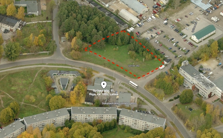 Объявление. Zemes gabals Spilves iela b/n (KN 0100 077 2036) 2988 m2.  + Zeme atrodas Iļģuciemā, Spilves ielā,  Цена: 222606 EUR Foto #2