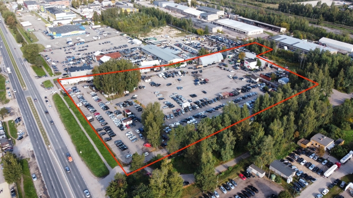 Sludinājumi. Zemes gabals (R zona) Latgales ielā.  + Intensīva auto plūsma; + piebraukšana no Maskavas ielas; + Cena: 2.3485e+06 EUR Foto #1