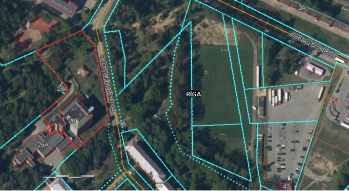 Объявление. Property that needs to be renovated in Vecmilgravis.  The building for the use of hospital was Цена: 780000 EUR Foto #3