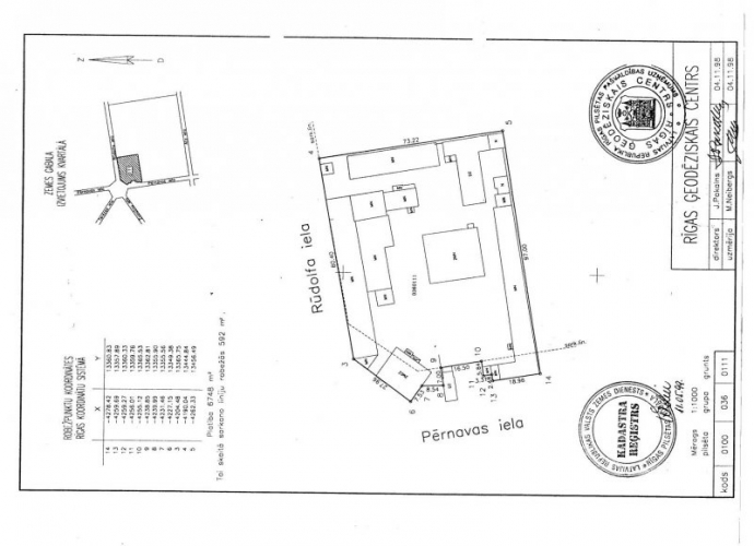 Объявление. Pārdodam perspektīvu objektu investīcijai Pērnavas un Rūdolfa ielas krustojumā.  Krustojumam pienāk Цена: 3.4e+06 EUR Foto #8