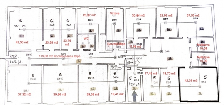 Объявление. Воспользуйтесь возможностью обустроить подходящие для работы офисные помещения в комплексе Цена: 159 EUR/мес. Foto #6