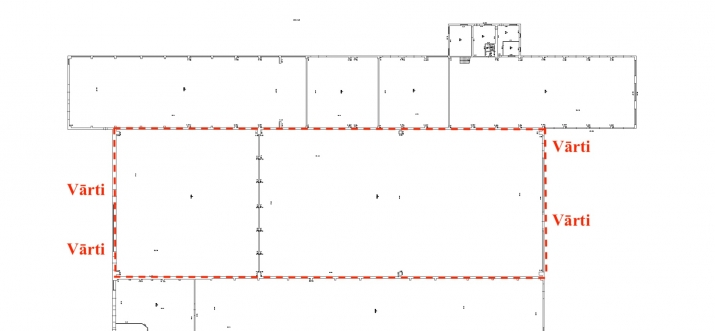 Sludinājumi. Noliktavas / ražotnes telpas ar augstiem griestiem un diviem paceļamajiem vārtiem.   + Noliktavās Cena: 18090 EUR/mēn Foto #8