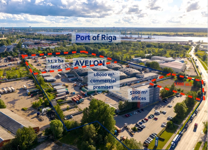 Sludinājumi. Apsargāts laukums ar cietu segumu Uriekstes ielā.  + Pieejami dažāda izmēra laukumi. + laukums ir Cena: 4000 EUR/mēn Foto #1