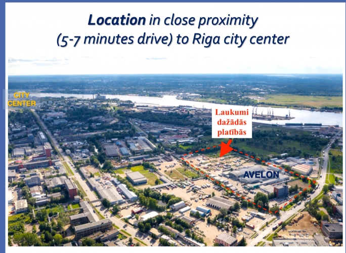 Sludinājumi. Apsargāts laukums ar cietu segumu Uriekstes ielā.  + Pieejami dažāda izmēra laukumi. + laukums ir Cena: 4000 EUR/mēn Foto #2