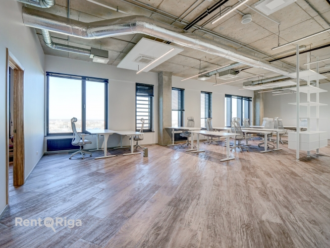 Объявление. Modern office with an open-plan layout on the 10th floor of the Place Eleven office building.  6 Цена: 3440 EUR/мес. Foto #5
