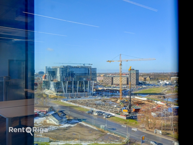 Объявление. Modern office with an open-plan layout on the 10th floor of the Place Eleven office building.  6 Цена: 3440 EUR/мес. Foto #1