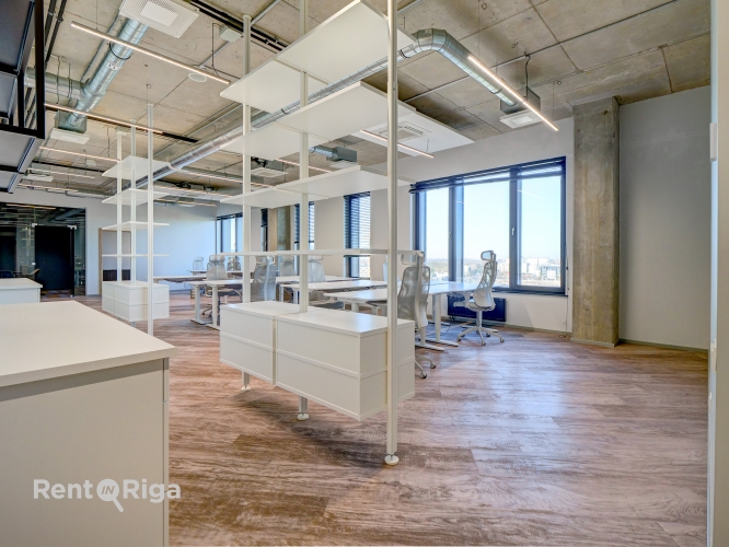 Объявление. Modern office with an open-plan layout on the 10th floor of the Place Eleven office building.  6 Цена: 3440 EUR/мес. Foto #3