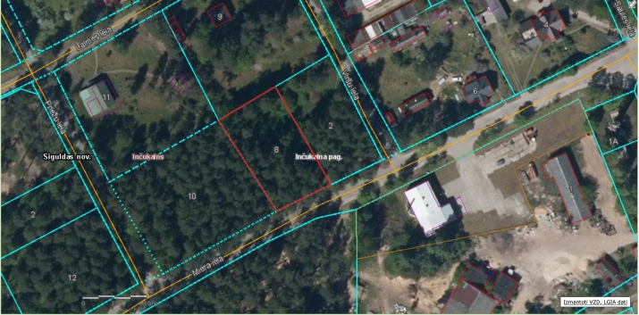 Sludinājumi. Tiek tirgots zemes gabals ar saskaņotu projektu četru sekciju rindu mājām.  + Meža ielokā, klusā un Cena: 68890 EUR Foto #4