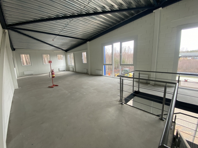 Sludinājumi. Stockoffice Berģos.  + 1. stāvā noliktavas telpas 247 m2; - Atvērta telpa; - Līdz pārliktnim 5.9m; Cena: 3128 EUR/mēn Foto #7