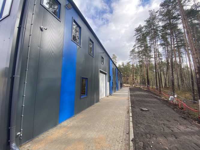 Sludinājumi. Stockoffice Berģos.  + 1. stāvā noliktavas telpas 247 m2; - Atvērta telpa; - Līdz pārliktnim 5.9m; Cena: 3128 EUR/mēn Foto #2