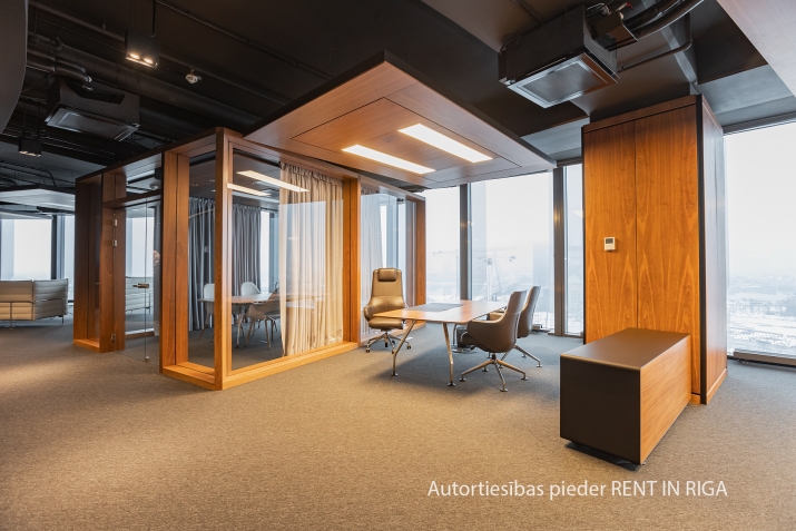 Объявление. Furnished office on the 13th floor of Zunda Towers.  Sophisticated work environment for Цена: 4838 EUR/мес. Foto #1