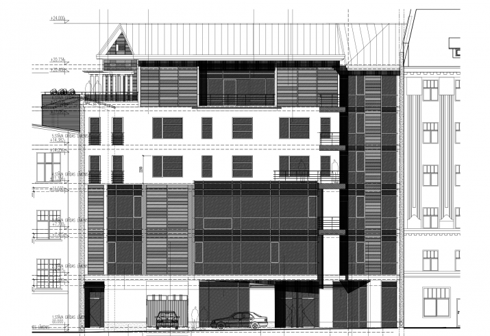 Sludinājumi. Zemes gabals Centrā.  Zemes gabals 1103,15  m2; Jaukta apbūve ar dzīvojamo funkciju; 2005. gada Cena: 110000 EUR Foto #5