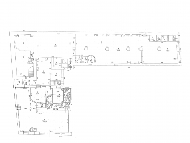 Объявление. Владелец сдает помещения с общей площадью 358 кв. м. в центре Риги на ул. Чака 72. Помещение Цена: 2150 EUR/мес. Foto #4