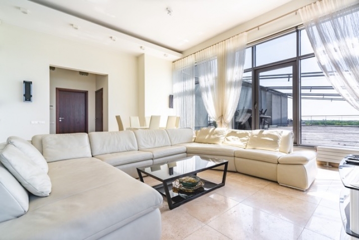 Sludinājumi. Unikāla iespēja iegādāties īstu penthouse dzīvokli Āgenskalnā. Dzīvoklis (133,2m2) aizņem visu 10. Cena: 550000 EUR Foto #4