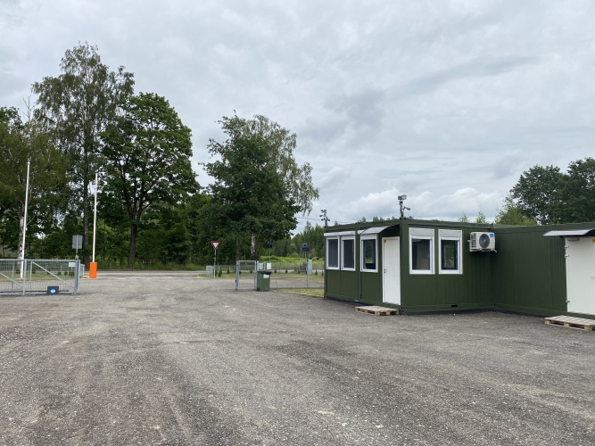 Sludinājumi. Noliktavas, ražošanas telpas Rumbula. Ēkas jaunas, tikko nodotas ekspluatācijā.  + Angārs 244m2 Cena: 4000 EUR/mēn Foto #7