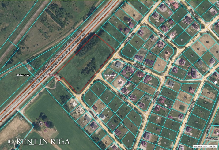 Sludinājumi. Pārdod stratēģiski izdevīgu zemes gabalu komercapbūvei Lubaušos.  Platība: 15423 m  + Stratēģiski Cena: 165000 EUR Foto #2