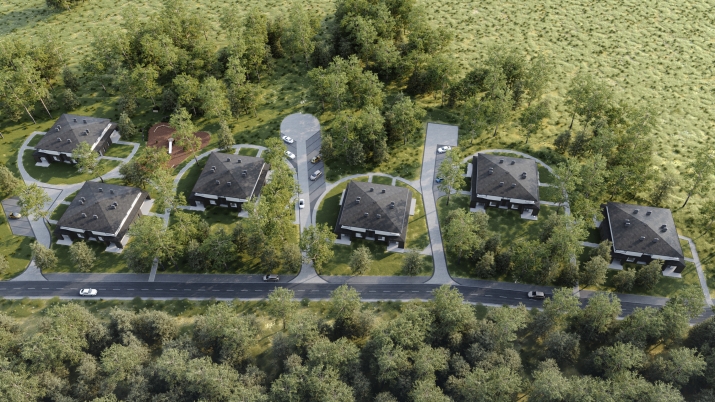 Sludinājumi. Ilgtermiņa īrei tiek piedāvāts 4 istabu dzīvoklis četru dzīvokļu mājā jaunajā ciematā Dzilnupes. Cena: 1250 EUR/mēn Foto #9