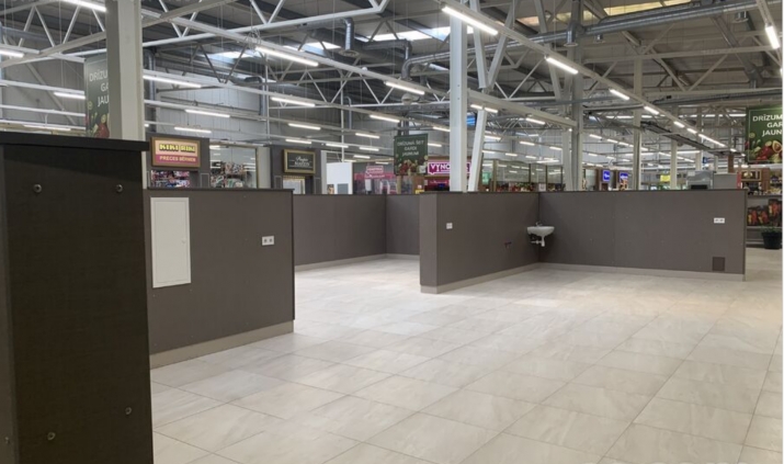 Объявление. Telpas aktīvā t/c Kauguros.  + Pieejamas dažāda izmēra platības; + telpas labā stāvoklī; + aktīva Цена: 1200 EUR/мес. Foto #2