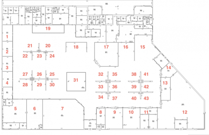 Объявление. Telpas aktīvā t/c Kauguros.  + Pieejamas dažāda izmēra platības; + telpas labā stāvoklī; + aktīva Цена: 1200 EUR/мес. Foto #3