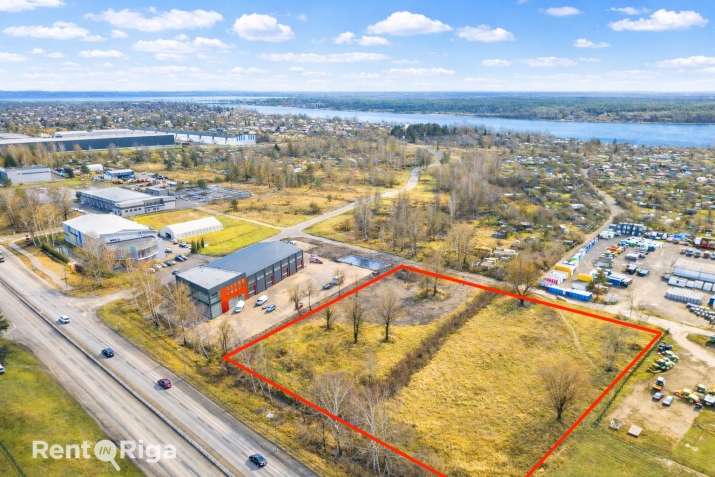 Sludinājumi. Zemes gabals Rumbulā - Latgales ielas malā.  Apbūve stāvu skaits: līdz 6; Apbūves intensitāte: līdz Cena: 872430 EUR Foto #5