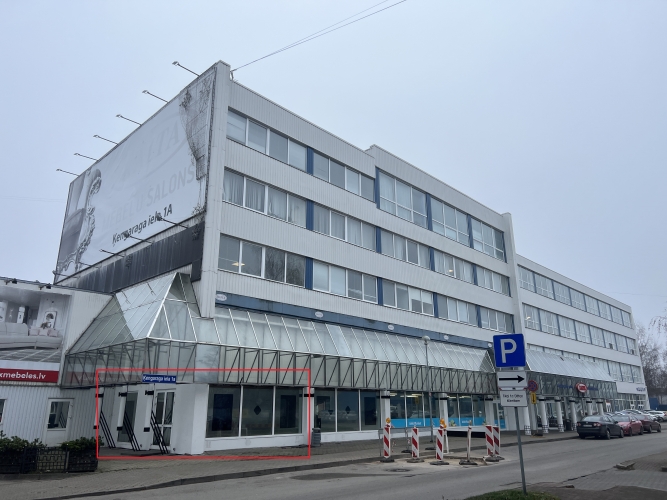 Объявление. Piedāvājumā telpas Ķengaragā.  + 1. stāvā. + Platība sastāv no divām lielajām telpām, 3 kabinetiem, Цена: 1300 EUR/мес. Foto #1