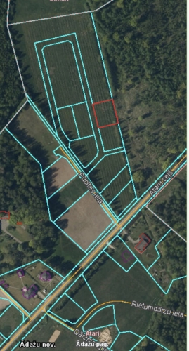 Sludinājumi. Gleznainā vietā tiek piedāvāti zemes gabali Ataros. 5 minūšu attālumā no Ādažu centra. Blakus Cena: 49000 EUR Foto #1