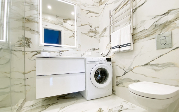 Объявление. Квартира в аренду предлагаются на берегу реки Лиелупе, в шаговой доступности от моря. Квартира Цена: 1500 EUR/мес. Foto #6