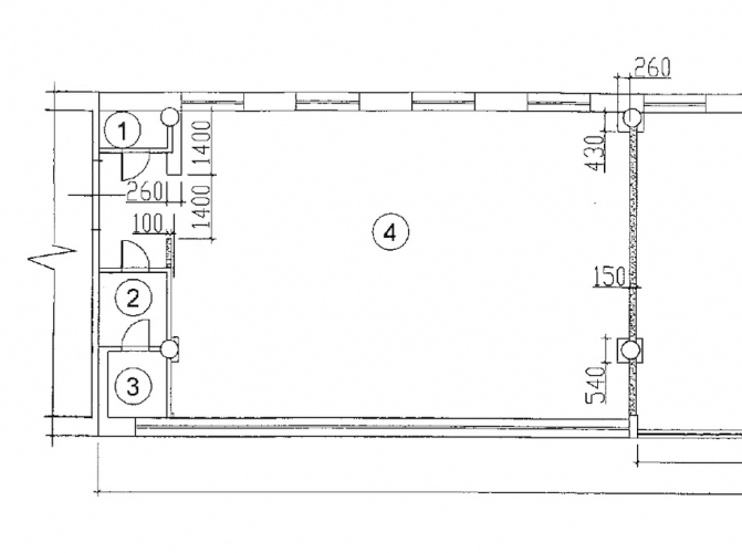 Sludinājumi. Birojs pie \'Dominas\'.  Ēka atrodas 2 kvartālu attālumā no tirdzniecibas centra \'Domina\'.  Gaišas, Cena: 464 EUR/mēn Foto #6