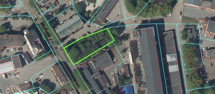 Объявление. Pārdod zemes gabalu VEF\'ā.  + Pašlaik izvietota bumbu patversme; + Jauktas centra apbūves Цена: 280000 EUR Foto #1