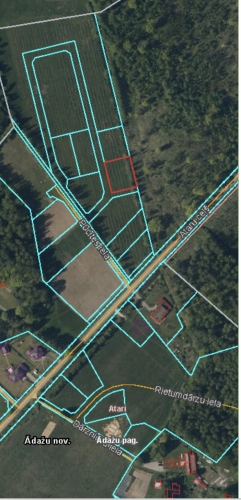 Sludinājumi. Gleznainā vietā tiek piedāvāti zemes gabali Ataros. 5 minūšu attālumā no Ādažu centra. Blakus Cena: 60000 EUR Foto #1