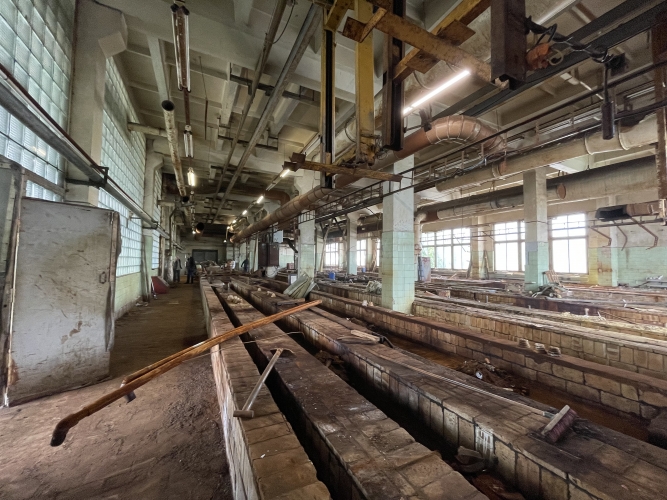 Sludinājumi. Ražotne vai noliktava tuvajā Purvciemā. Platība 633 m2. WC ir koplietošanā. Griestu augstums telpās Cena: 665 EUR/mēn Foto #2