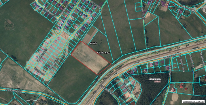 Sludinājumi. Zemes gabals pie Gaujas-Baltezera kanāla ar apstiprinātu detālplānojumu ciemata apbūvei.  + 2 Cena: 690000 EUR Foto #1