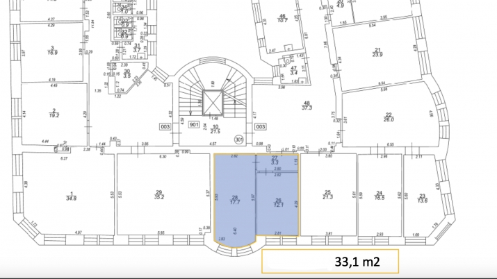 Sludinājumi. Iznomā biroja telpas vēsturiskajā \'Kaķu mājā\'.  + Lokācija; + tuvumā restorāni, kafejnīcas un Cena: 255 EUR/mēn Foto #8