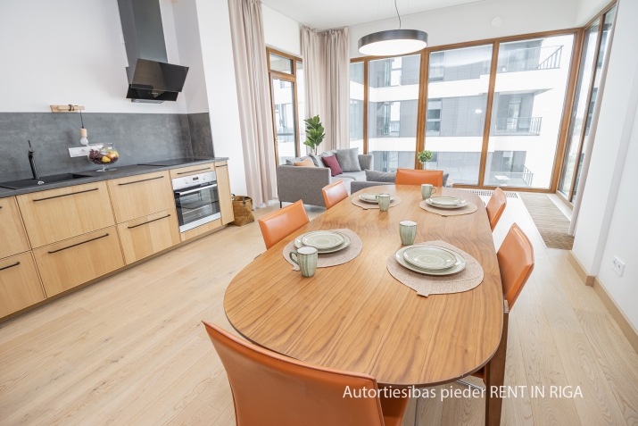 Sludinājumi. Pārdod trīs istabu dzīvokli Jaunajā projektā Filozofu Rezidence.  Dzīvokļa kopējā platība ir 115,20 Cena: 364000 EUR Foto #1